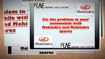 Fix the problem in your automobile with Mahindra and Mahindra spares