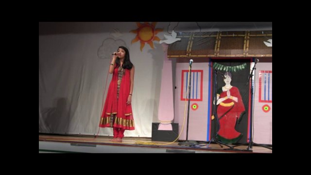 VKK: VIDYARANYA KANNADA KUTA: YUGADI CELEBRATIONS 2015: MEGHANA MOHAN: NATIONAL ANTHEMS
