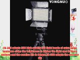 Yongnuo YN-300 LED Illumination Dimming Video Light Lamp SLR Camera DV Camcorder for Canon
