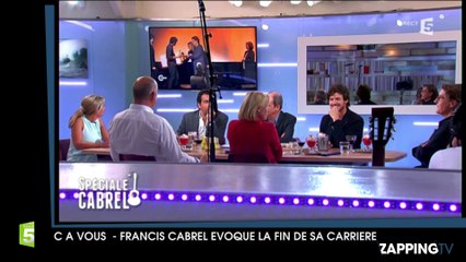 Francis Cabrel évoque la fin de sa carrière !