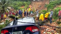 At least 12 killed in mudslides in Salvador, Brazil