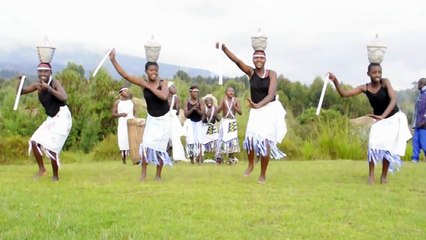 Traditional African dance performance in Rwanda