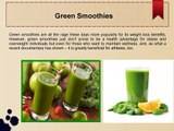 Powder Free Protein Rich Green Smoothies