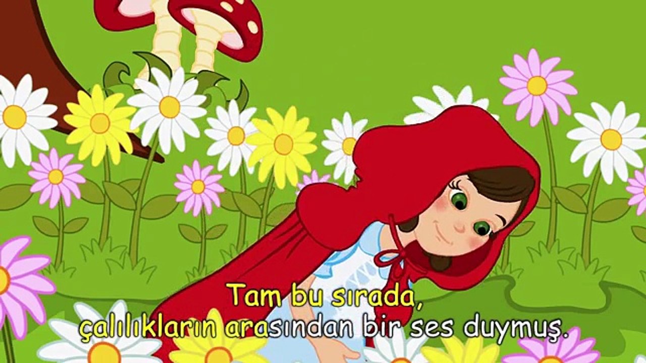 KIRMIZI BAŞLIKLI KIZ Türkçe Çizgi Film Masal- Adisebaba Klasik Masallar