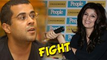 Chetan Bhagat and Twinkle Khanna Twitter War