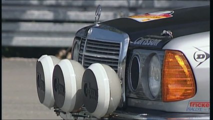 Mercedes-Benz w123 rally car