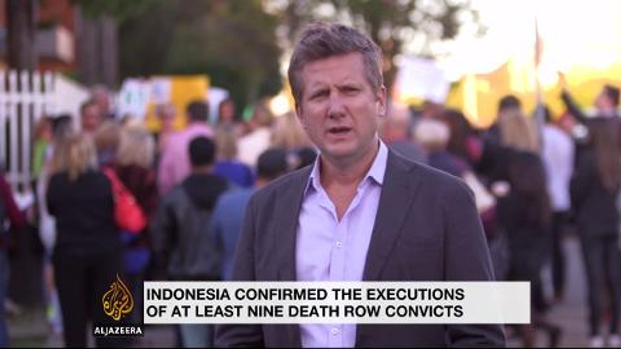 Australia holds vigils for Bali 9