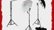 Limostudio 700W Photography Light Photo Video Studio Umbrella Lighting Kit 10 x 10 ft. Studio