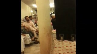 Molana Azad Jameel Sahab in Nikah ceremony