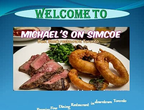 Dine with a top Fine Dining Restaurant in Toronto