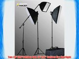 Fancierstudio 2800 Watt Lighting Kit With Boom Arm Hairlight Softbox Lighting Kit By Fancierstudio