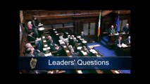 leaders questions Clare Daly/Eamon Gilmore