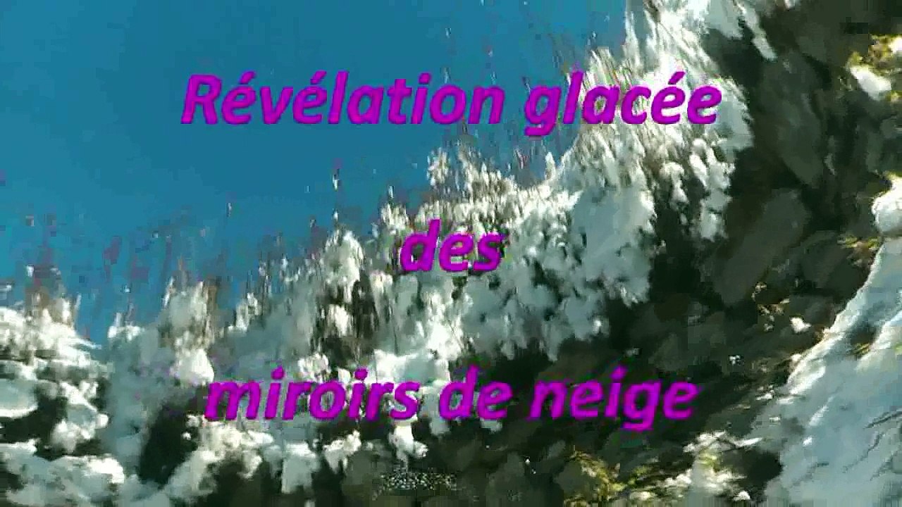 2011-Révélation glacée des miroirs de neige