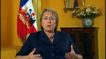 Mensaje Presidenta Bachelet - Marcha Mundial -