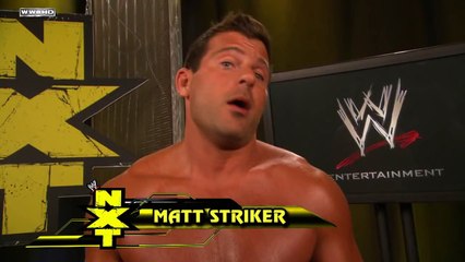 WWE NXT - WWE NXT: Matt Striker says he's ready to face Darren Young again