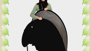 Lastolite LL LB67GB Reversible 6-Feetx7-Feet Plain Collapsible Background (Black/Mid Gray )