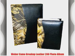 Weber Camo Breakup Leather 200 Photo Album