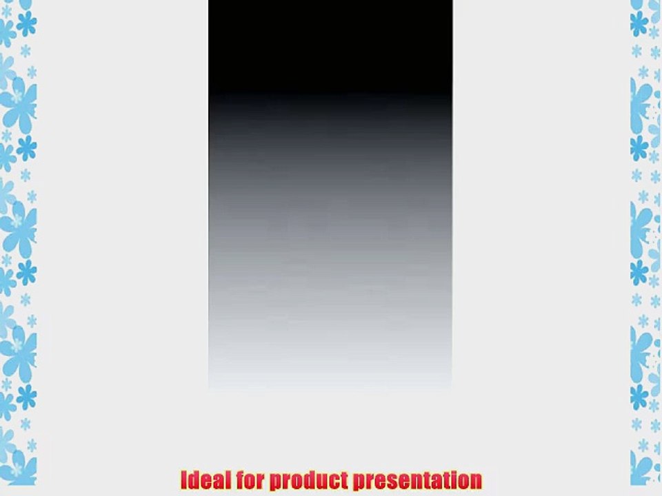 Background Paper Graduated - Black to White - 21in W x 15in High - Landscape Perspective