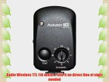 Aokatec AK-TTL(TX RX) Radio Wireless TTL Flash Trigger Kit for Nikon Canon Pentax DSLR cameras