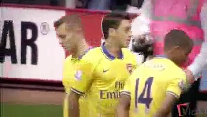 مسعود أوزيل ► آرسنال ● مذهل، مهارات، يمر، ويساعد والأهداف ● 2015 ● HD