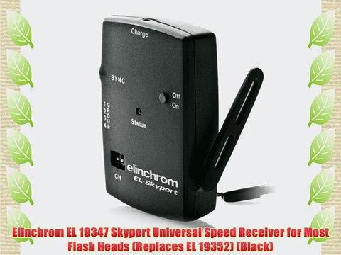 Elinchrom EL 19347 Skyport Universal Speed Receiver for Most Flash Heads (Replaces EL 19352)
