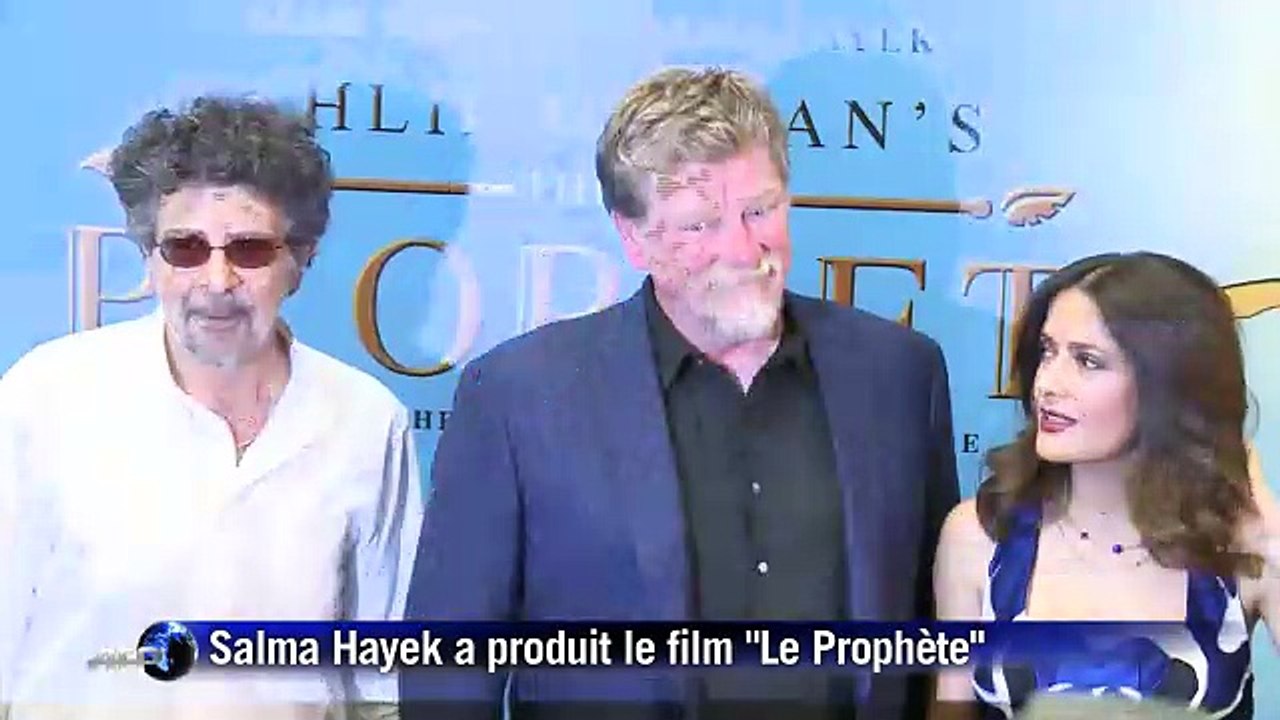 Salma Hayek présente "Le Prophète"
