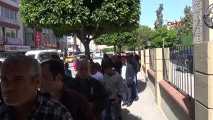 Adana Adliyesi'nde Arama Kuyruğu