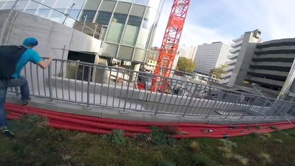 Du base Jump illégal à Lyon