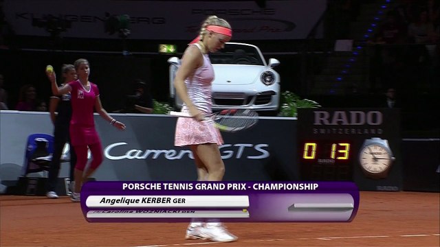 Finale WTA Stuttgart : Kerber vs. Wozniacki