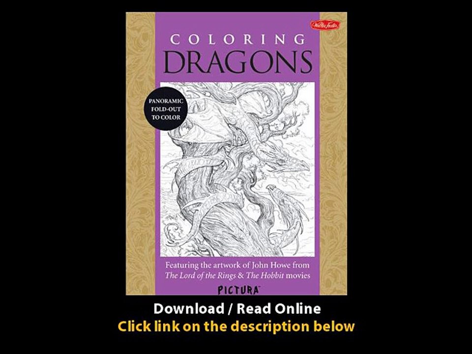 Download Coloring Dragons Featuring the artwork of John Howe from The Lord of t