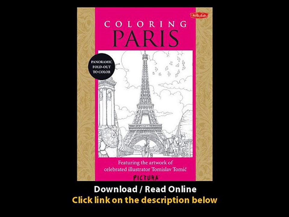 Download Coloring Paris Featuring the artwork of celebrated illustrator Tomisla