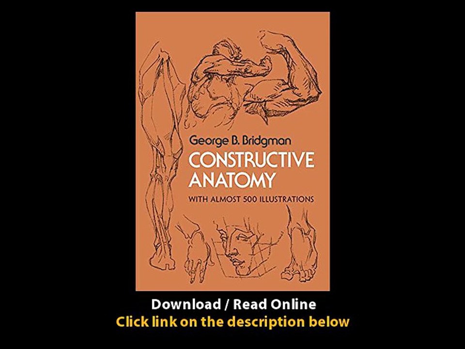 Download Constructive Anatomy Dover Anatomy for Artists By George B Bridgman PD