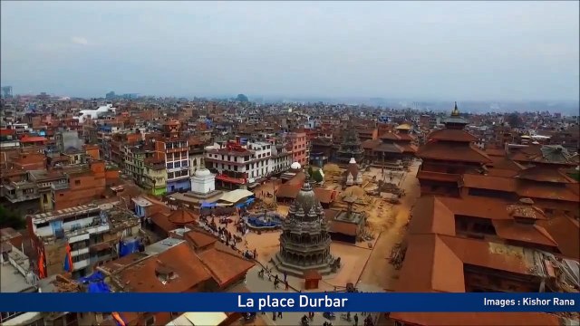 Les lieux emblématiques du Népal détruits