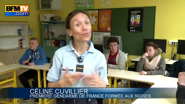 A Arras, les gendarmes apprennent la langue des signes