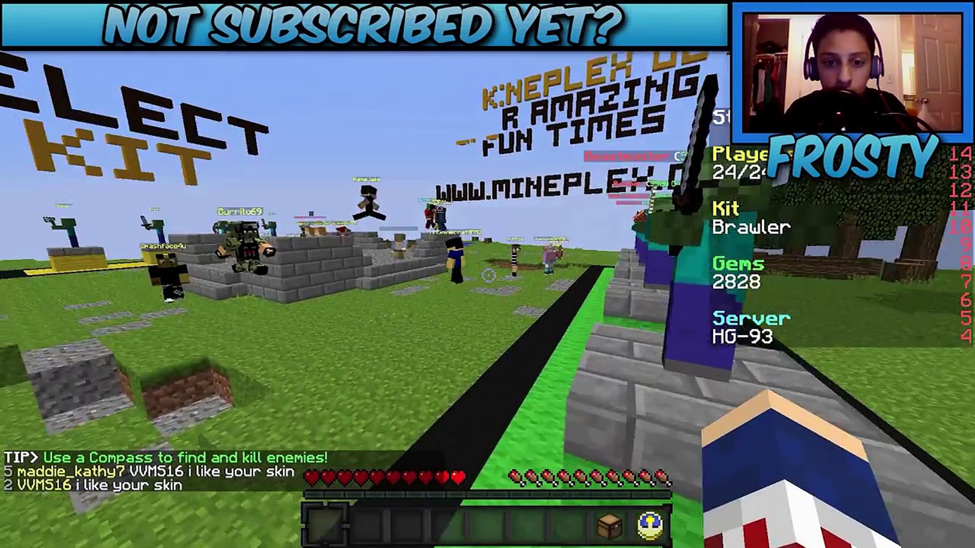 Minecraft Survival Games #4 w/ItsFrostyGaming