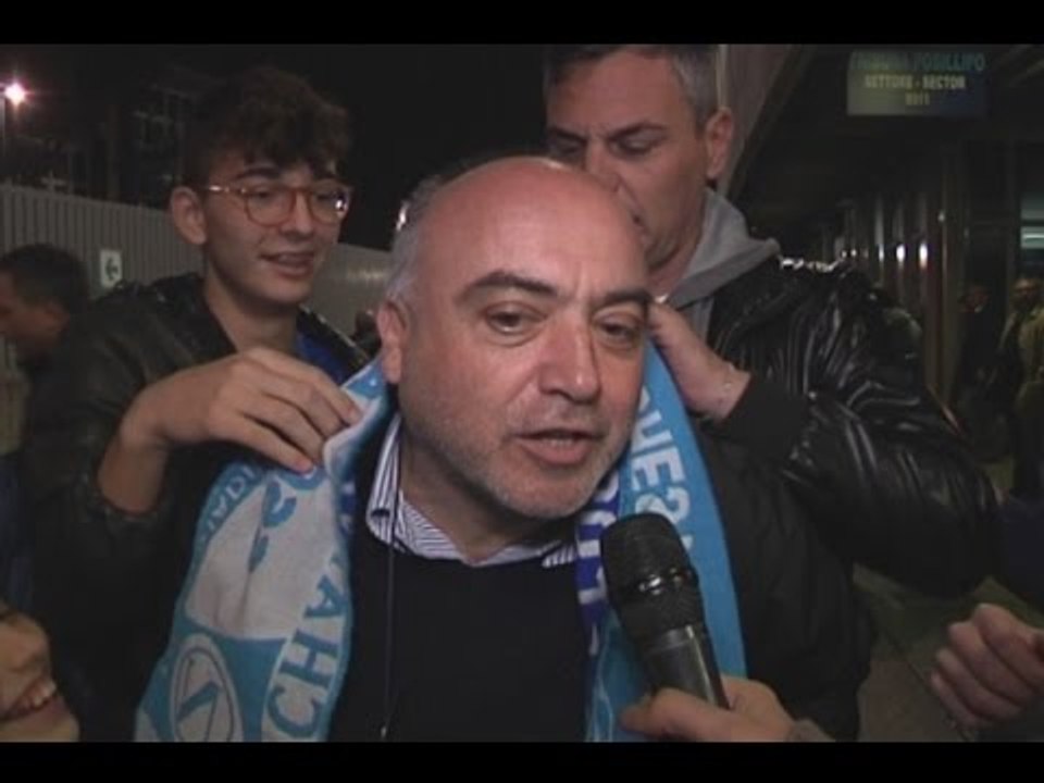 Napoli-Sampdoria 4-2 - L'entusiasmo dei tifosi azzurri (27.04.15)