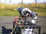 DIY Turbo Jet Engine　自家製ジェットエンジン（自動車ターボ流用）