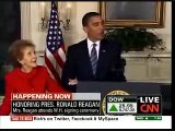 Nancy Reagan To Obama 