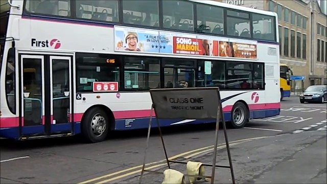 Buses At Glasgow buchanan Bus Station Febuary 2013
