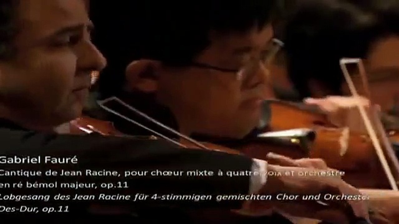 Fauré: Cantique de Jean Racine Op 11