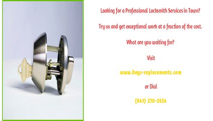 Emergency Locksmith Experts Myakka City, FL