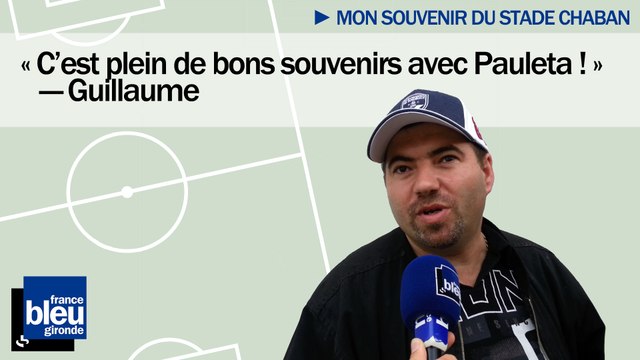 Mon souvenir du stade - Guillaume : C'est plein de bons souvenirs avec Pauleta