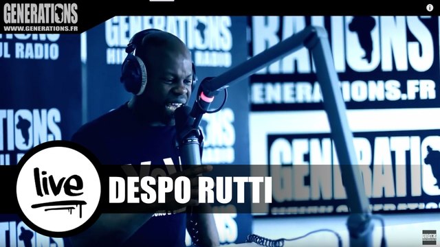 Despo Rutti - Lettre A France (Live des studios de Generations)