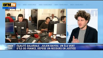 Download Video: Inégalité salariale homme-femme: Julien Bayou demande 