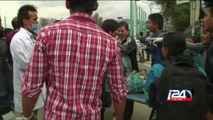 Operations de secours au Nepal