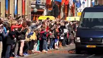 VERTREK NA INHULDIGING KONING WILLEM ALEXANDER 1 MEI 2013