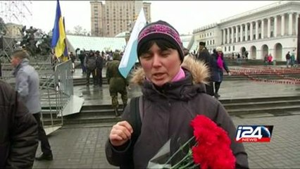 Ukraine: anniversaire de la révolte de la place Maïdan