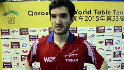 #ITTFWorlds2015 Lebesson - Chen éliminés en 16e