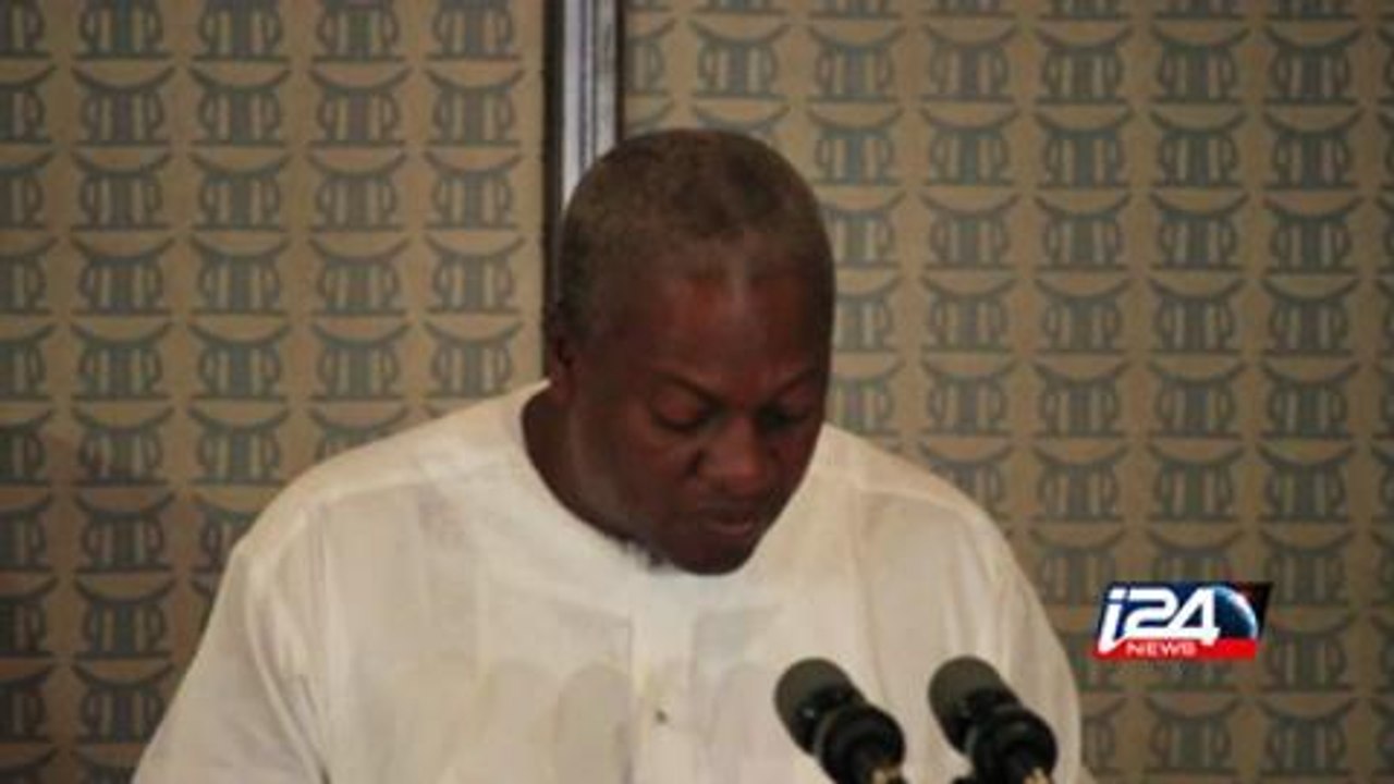 Le président du Ghana, John Dramani Mahama