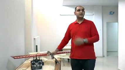 Öğrencileriyle birlikte insansız hava aracı üretti